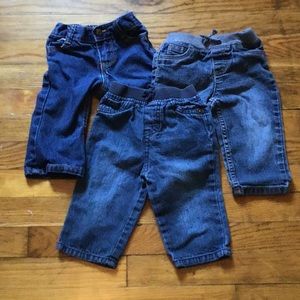 👣9M INFANT JEANS BUNDLE👣